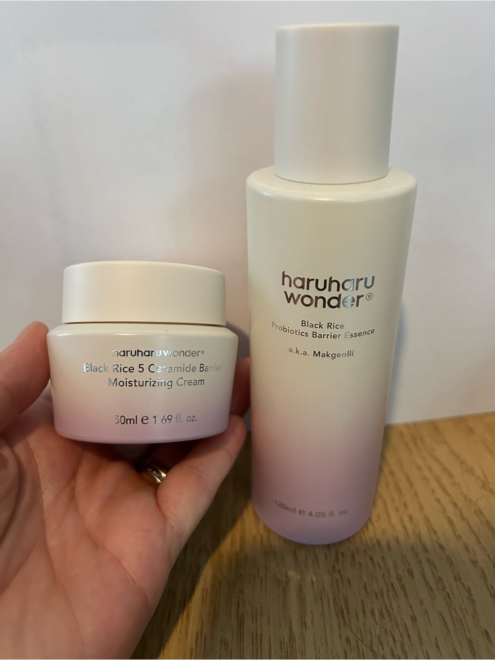 Haruharu Wonder Bundle - Black Rice Cream & Essence Set